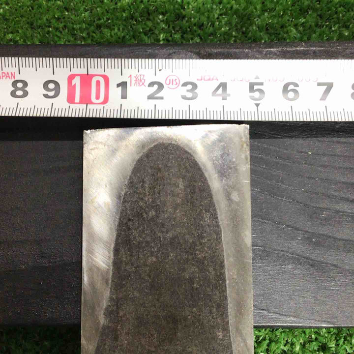 銘不明 突き鑿 先端幅約48mm 全長約600mm 刃こぼれ 柄に割れ 【川口店】