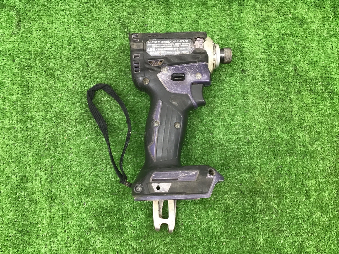 【現状品】☆マキタmakita コードレスインパクトドライバー TD171DZAP【富山店】●Y6
