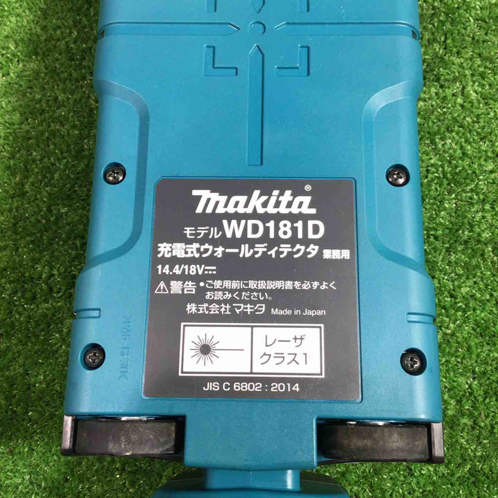 ★マキタ(makita) コードレスウォールディテクタ コンクリート探知機 WD181DZK【川口店】