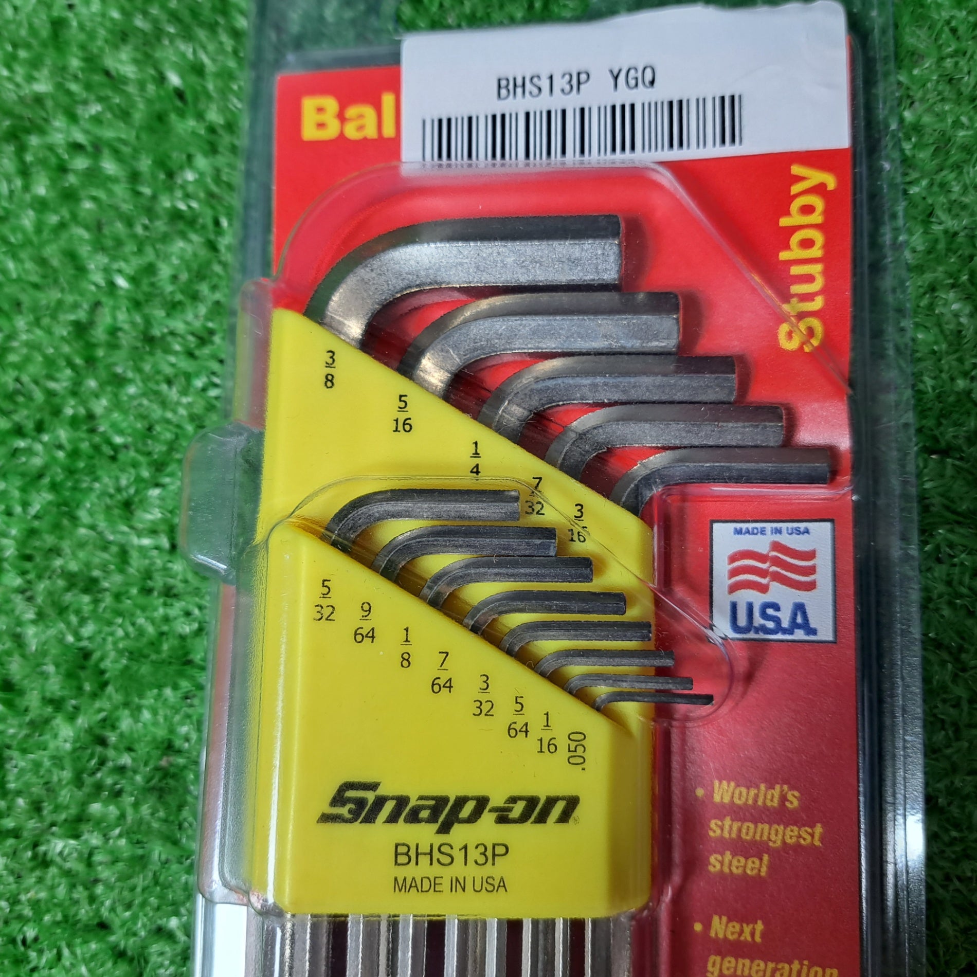 スナップオン(Snap-on) ボールエンドヘックスレンチセット BHS13P