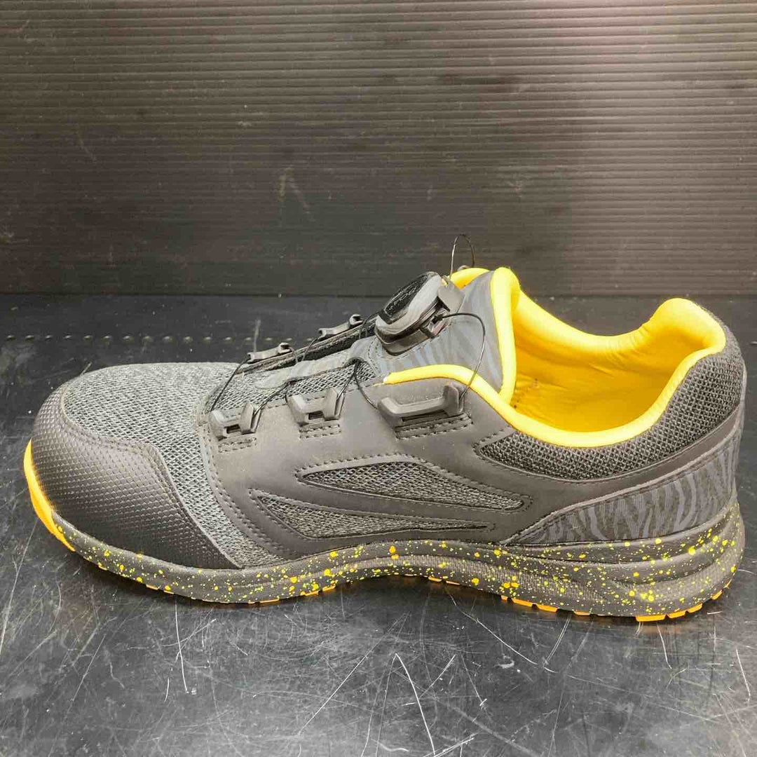 ミズノ(MIZUNO) プロテクティブスニーカー(安全靴) ALMIGHTY LSⅡ52L BOA F1GA220290 限定カラー ブラック×イエロー 26.5cm【川越店】