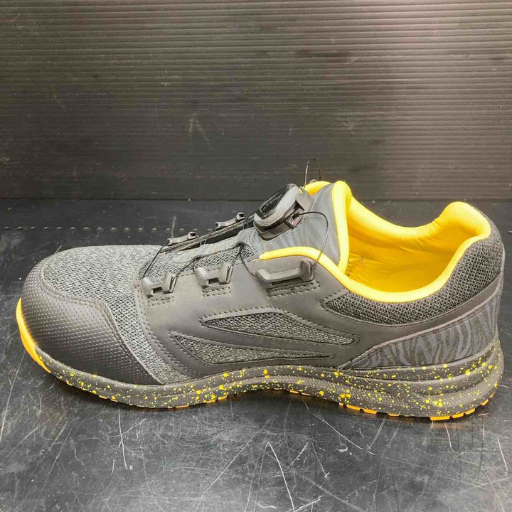 ミズノ(MIZUNO) プロテクティブスニーカー(安全靴) ALMIGHTY LSⅡ52L BOA F1GA220290 限定カラー ブラック×イエロー 26.5cm【川越店】