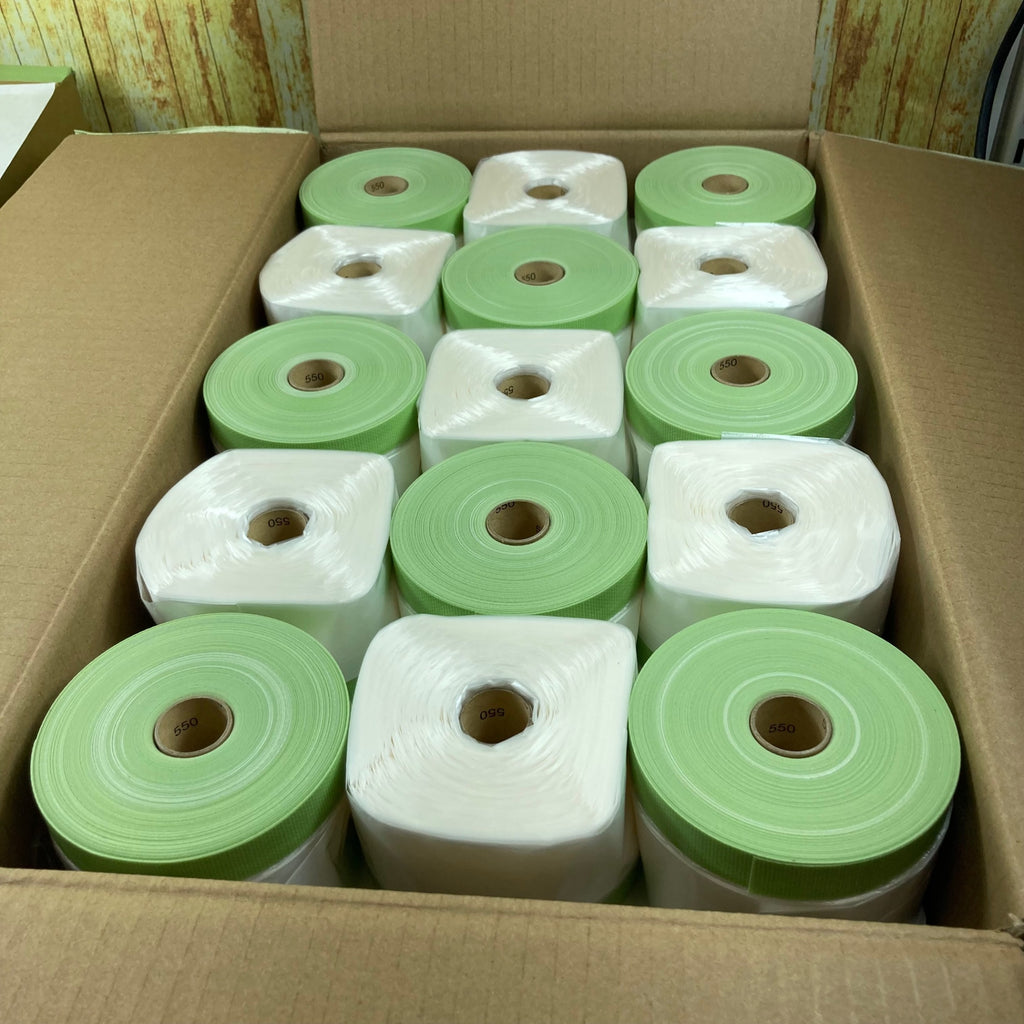 布コロナマスカー 550mm×25m 60巻 緑【川崎店】 – アクトツール