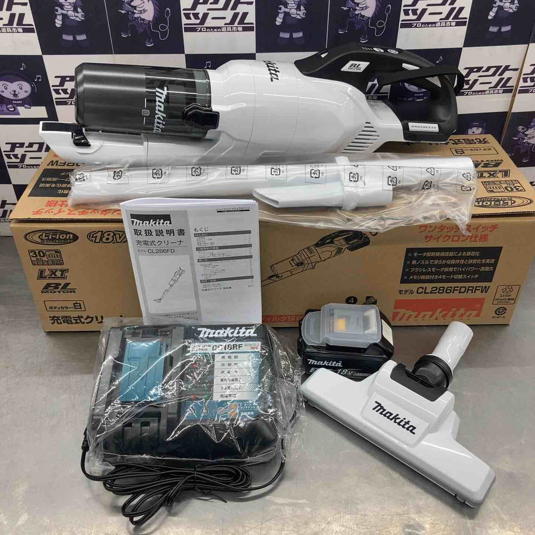 ★マキタ(makita) コードレスクリーナー CL286FDRFW【所沢店】