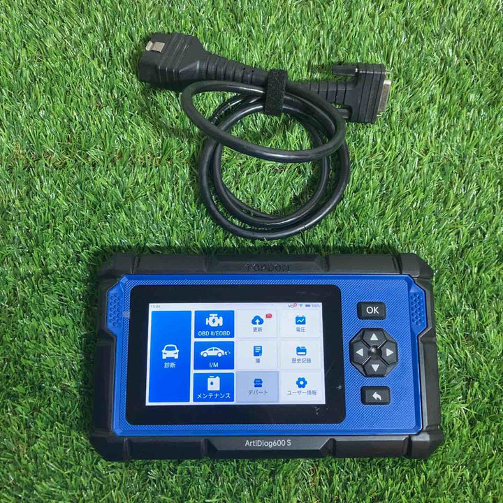 ◇TOPDON ArtiDiag600 Elite obd2 診断機 全車システム診断 ベンツ bmw ダイハツ 日本車対応 スキャンツール【戸田店】