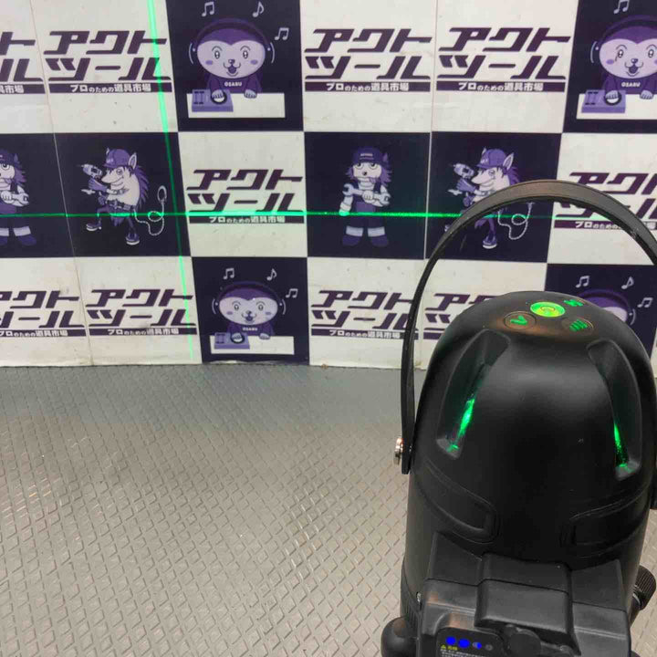 【中古品】VOICE レーザー墨出し器 5ライン(矩十字・横) グリーンレーザー Model-G5【所沢店】