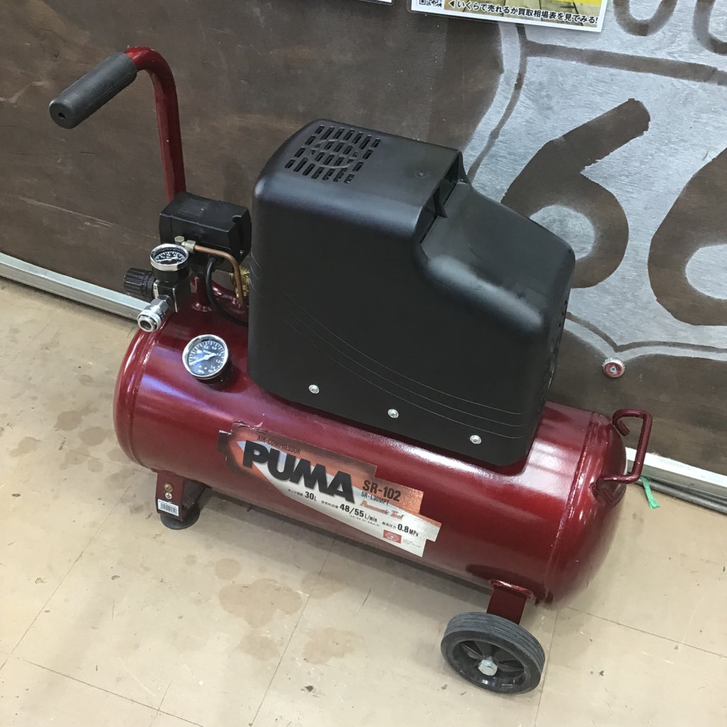 店頭受取り限定】○藤原産業(SK11) エアコンプレッサー SR-102