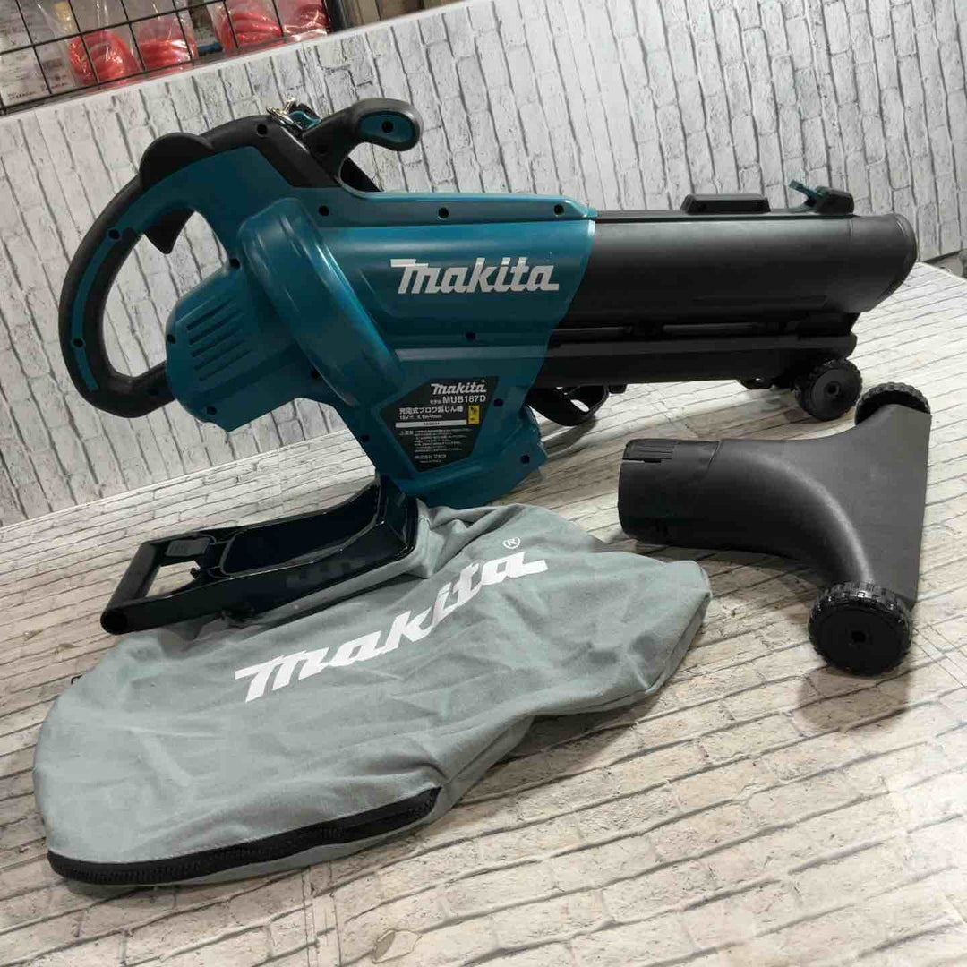 ★マキタ(makita) コードレスブロワ集じん機 MUB187DZ 18V 動作確認済み【川口店】