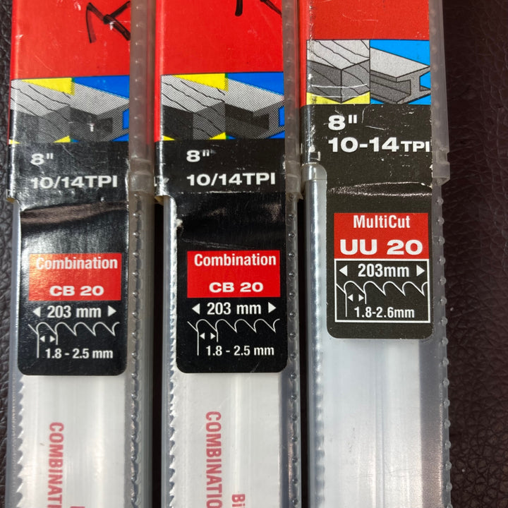 【未使用(店頭展示品)】ヒルティ(HILTI) レシプロソーブレード CB20 2個(10枚) UU20 1個(5枚)保管品【東大和店】