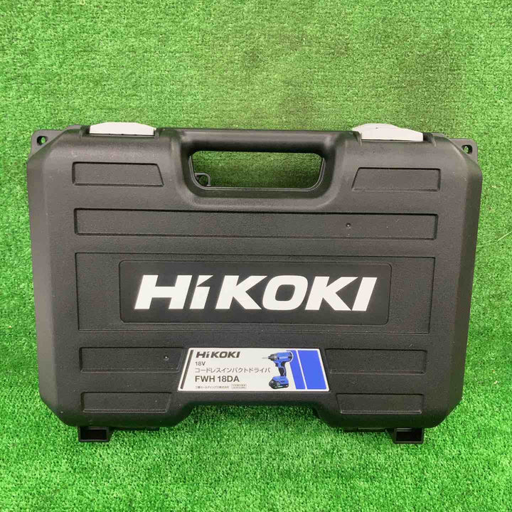 ◇ハイコーキ(HIKOKI ※旧:日立工機) コードレスインパクトドライバ FWH18DA(2BG)【川崎店】