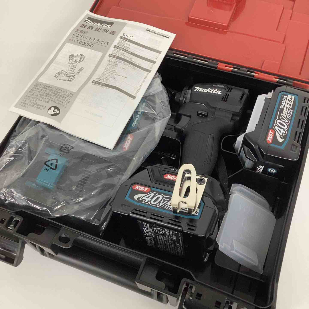 ★マキタ(makita) 40Vmaxコードレスインパクトドライバー TD005GRDXB【狭山】