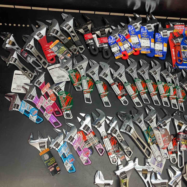 ▼モンキーレンチ80個まとめ売り 格安☆ ロブスター スーパーツール TOP サイズ 複数 軽量 薄型 ショート 様々【川越店】