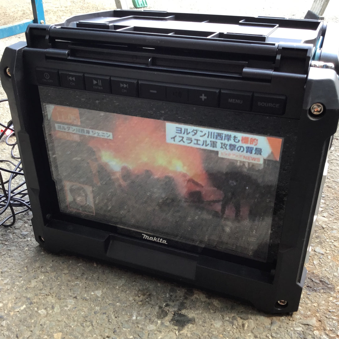 【中古美品】 マキタ/makita コードレスラジオ付テレビ・TV100 【鴻巣店】