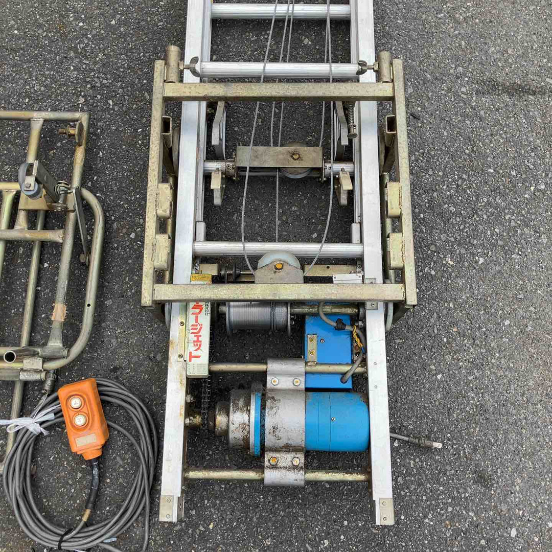 【店頭受取り限定】◇日本産業機械 ジェットスライダー JS770S 電動式荷揚げ機【八潮店】