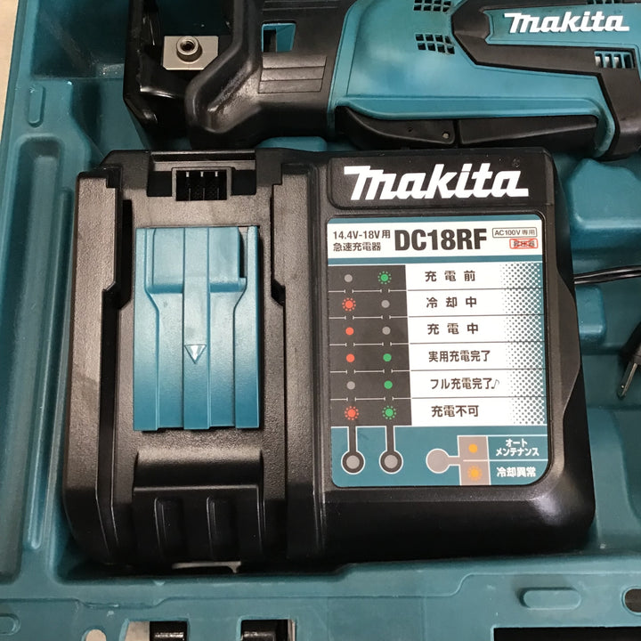 【中古美品】 マキタ/makita 18V レシプロソー JR184DRG ■6.0Ah純正バッテリー充電回数2回！■ 【鴻巣店】