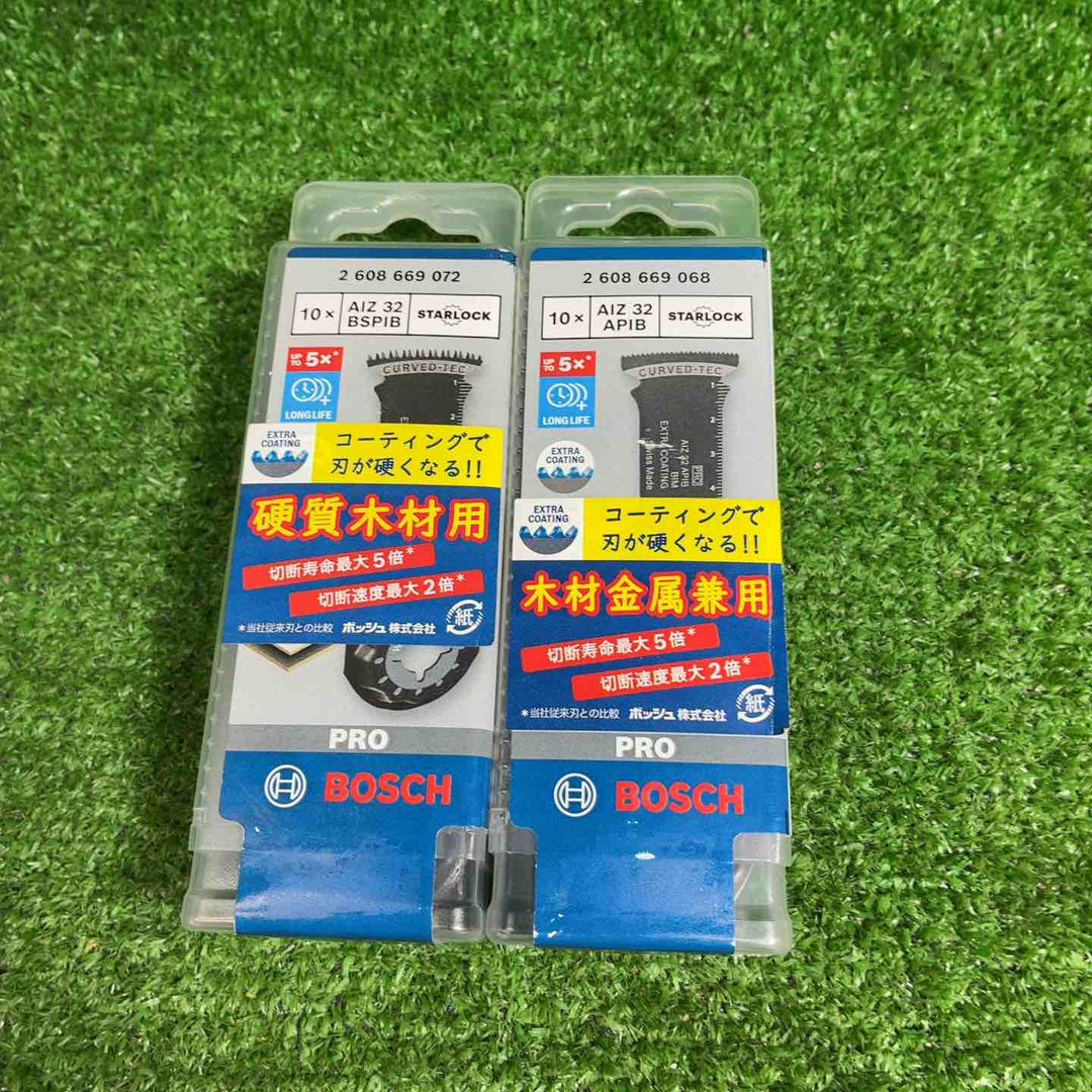 ボッシュ(BOSCH) マルチツールブレードスターロック AIZ32APIB/10、AIZ32BSPIB/10 各10本入り 2点セット【藤沢店】