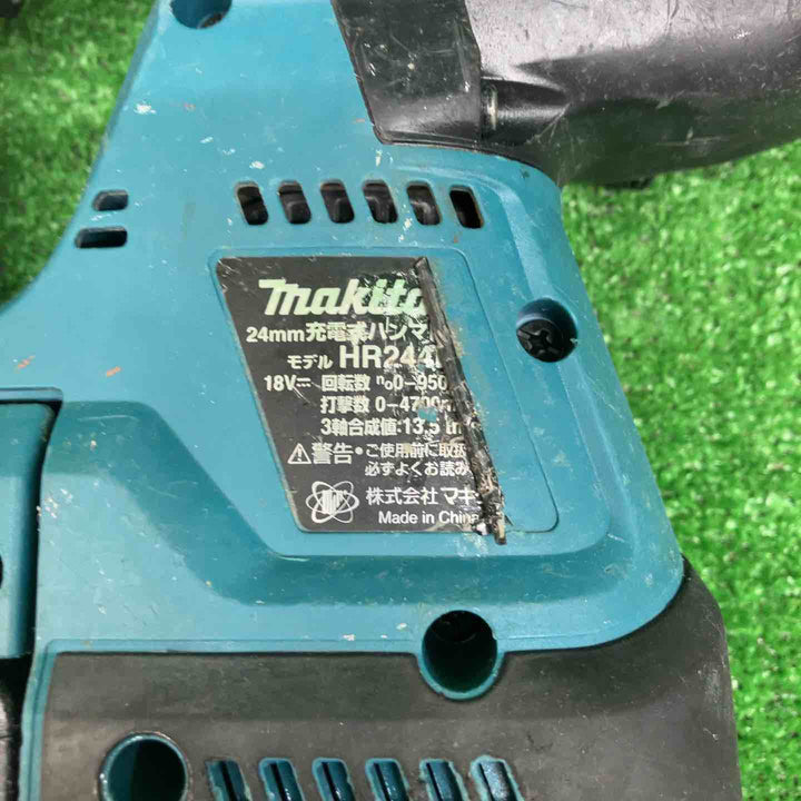 ◇マキタ　充電式ハンマドリル　HR244DZ【川越店】