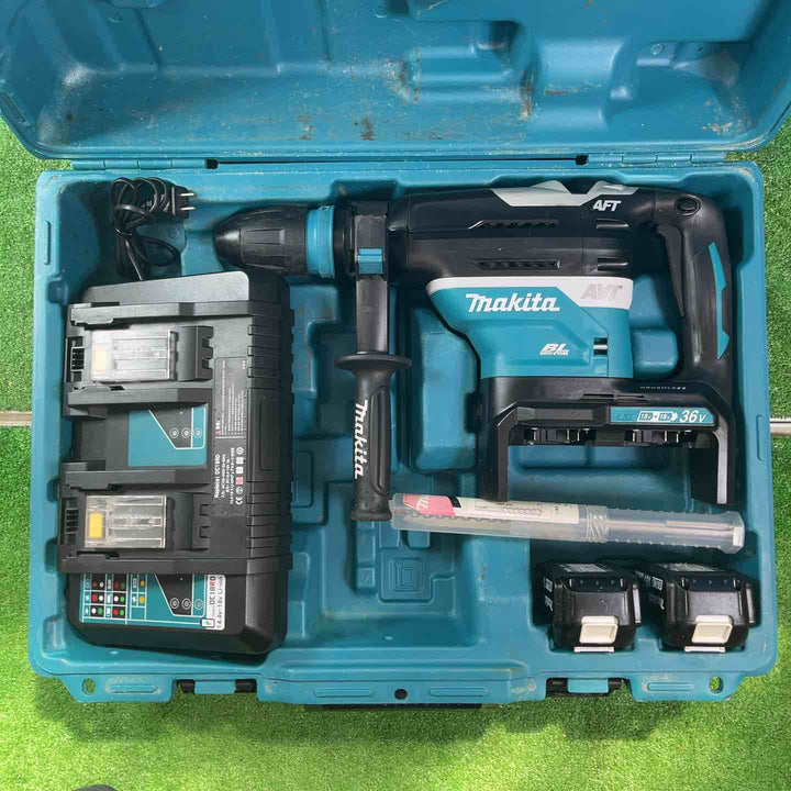 ★マキタ(makita) コードレスハンマドリル HR400DPG2N 18V6.0Ahバッテリー2個・汎用2口充電器【岩槻店】