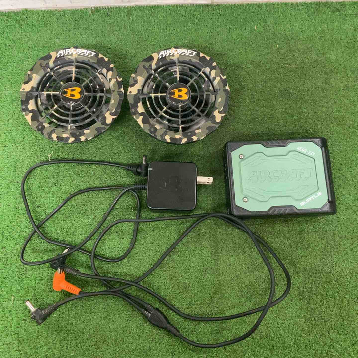 KYOCERA/京セラ AIRCRAFT ファンバッテリーセット　AC08-1/08-2　AC08-22V【町田店】