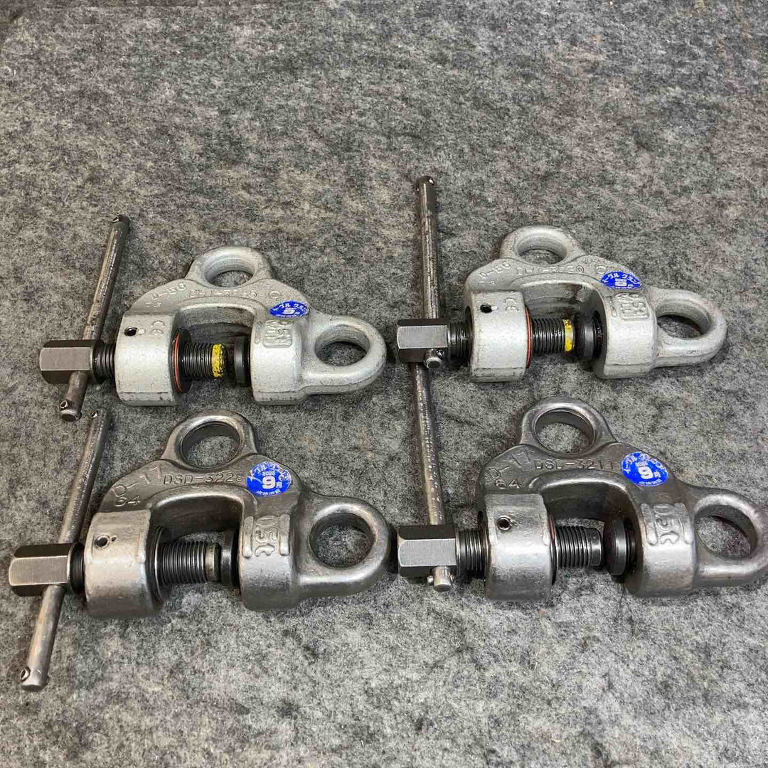 イーグルクランプ 鉄鋼用クランプねじ式全方向 SBB型 0.5t  SBB-0.5 4個セット ねじ式全方向クランプ【桶川店】