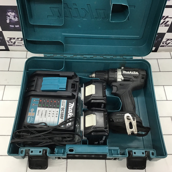 ○マキタ(makita) コードレスドリルドライバー DF484DRGXB 黒【所沢店】