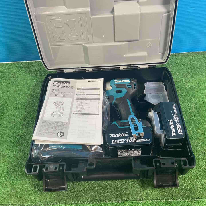 マキタ(makita) 充電式インパクトドライバ TD173DRGX 青・黒・オリーブ各色セット【岩槻店】