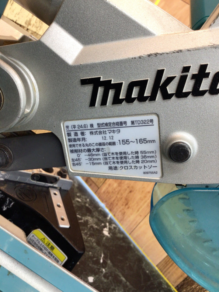 ★マキタ(makita) 卓上スライドマルノコ LS0612FL【八潮店】