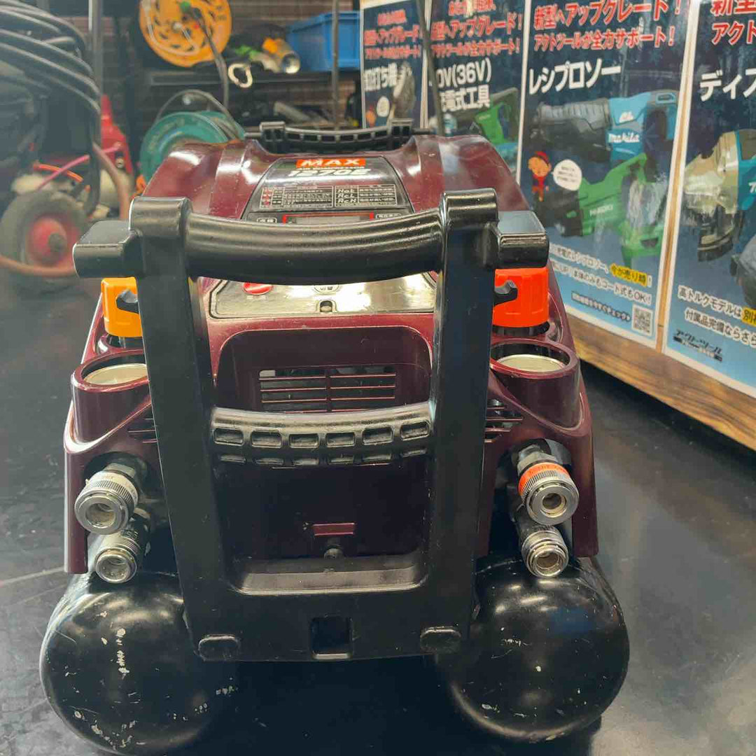 【中古品】 マックス(MAX) 高圧エアコンプレッサー AK-HL1270E ガーネットレッド 【藤沢店】