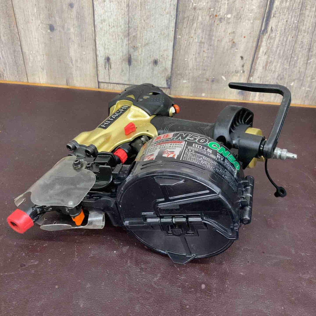 【中古品】ハイコーキ(HIKOKI ※旧:日立工機) 高圧エア釘打ち機 NV50HMC【東大和店】