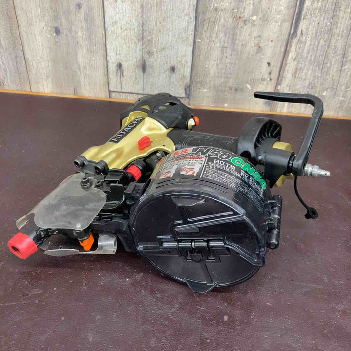 【中古品】ハイコーキ(HIKOKI ※旧:日立工機) 高圧エア釘打ち機 NV50HMC【東大和店】