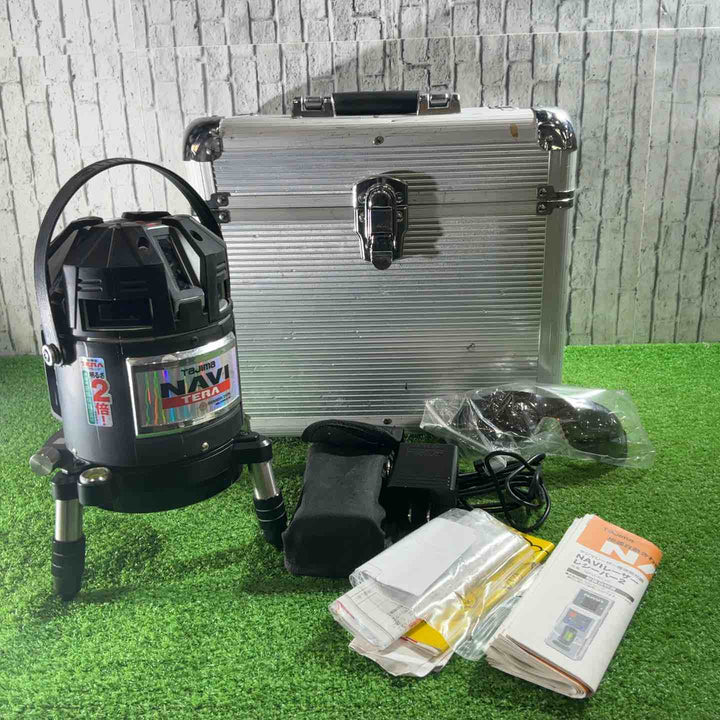 ◇タジマ(tajima) フルラインNAVIレーザー墨出し器 ML10-KJC 動作確認済【川口店】