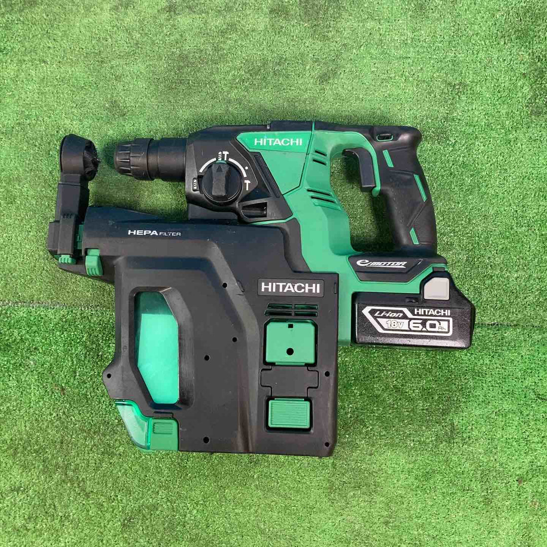 ★ハイコーキ(HIKOKI ※旧:日立工機) コードレスハンマドリル DH18DBDL(2LYPK) ※バッテリー4個付き【岩槻店】
