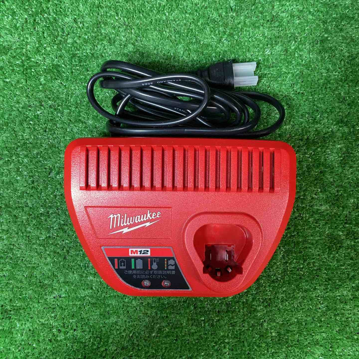 ★セット売り★ミルウォーキー(milwaukee) M12 バッテリー M12B4 JP 12V/4.0Ah・M12 充電器 C12C JP岩槻店】