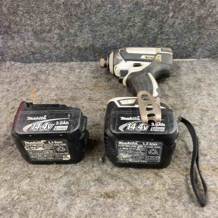 ★マキタ(makita) コードレスインパクトドライバー TD138DRFXW ケース(14.4V3.0Ahバッテリー[150][180]、充電器)【鴻巣店】