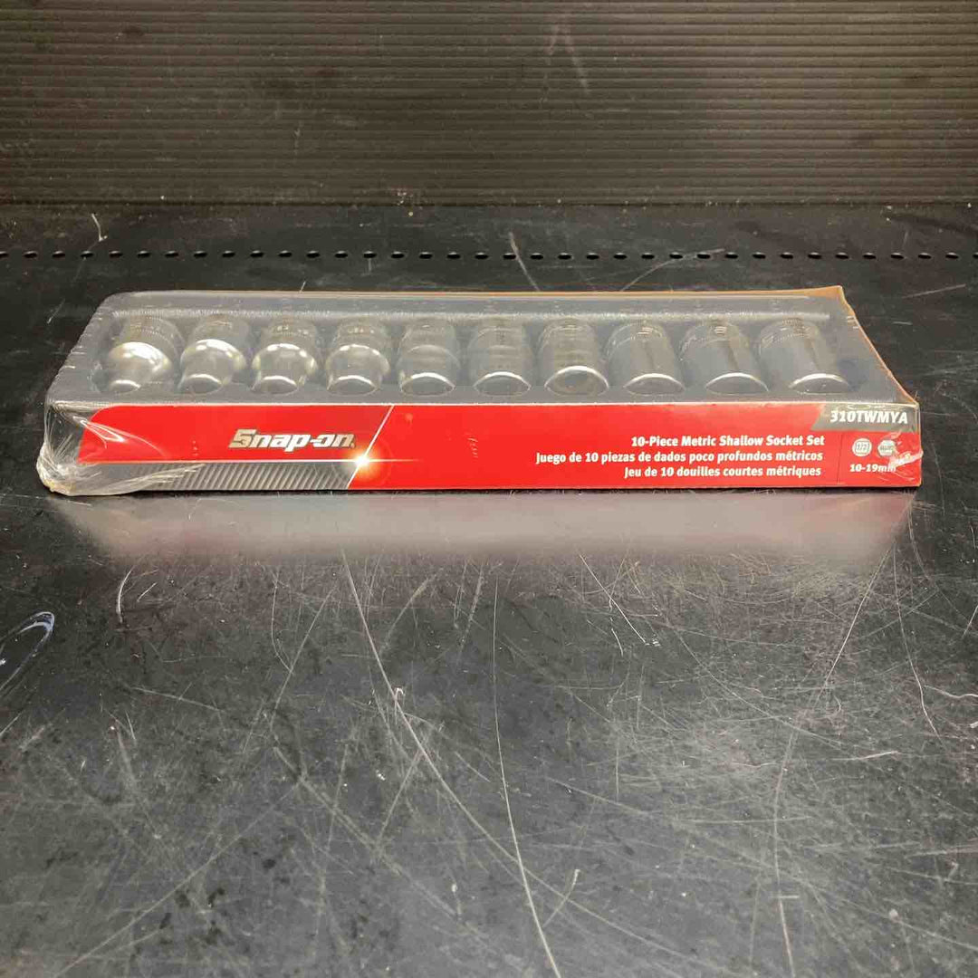 スナップオン/Snap-on 1/2" ソケットセット ショート 6ポイント ミリサイズ 310TWMYA 10-19mm【川越店】