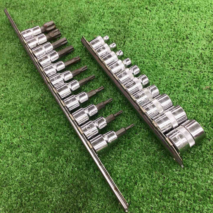 【中古】 シグネット 3/8" トルクスソケットセット Tソケット11本、Eソケット10本 【桶川店】
