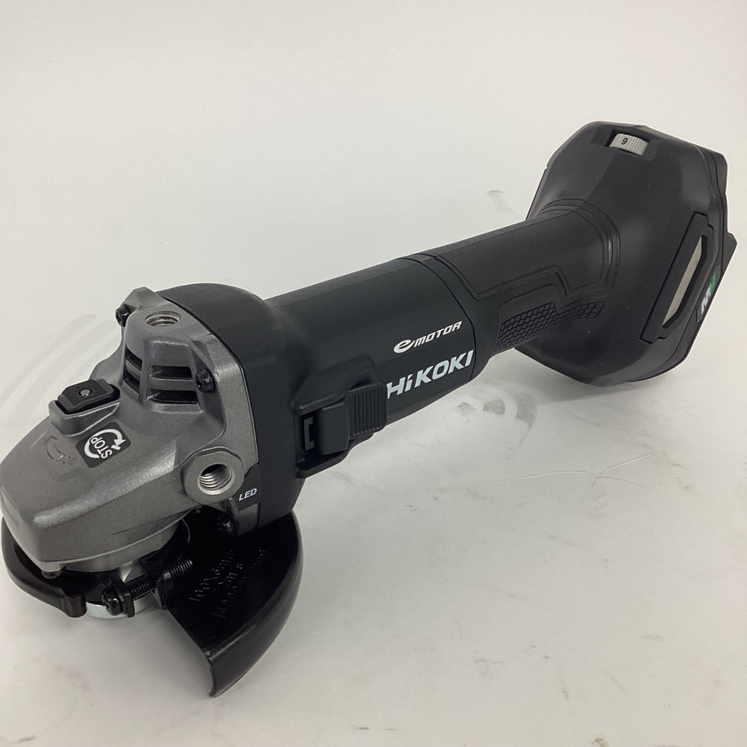 ◇HiKOKI(ハイコーキ) 36V 充電式 ディスクグラインダ G3610DC ブラック トイシ径100mm スライドスイッチ 蓄電池2個・充電器・ケース付 G3610DC(2XPBZ)【狭山】