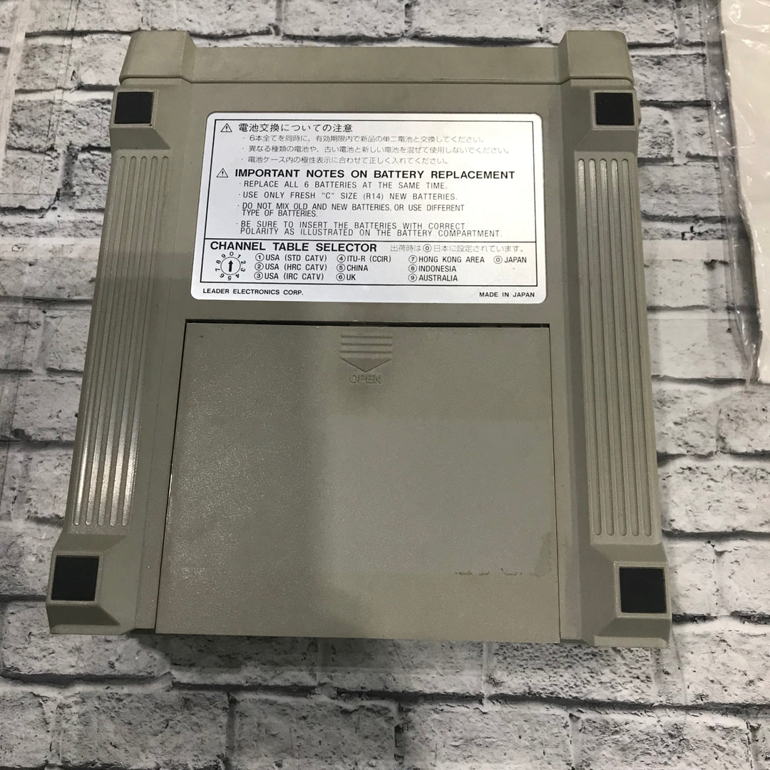 LEADER/リーダー電子 シグナルレベルメーター LF 941D 通電未確認の為現状品 保証無し【川口店】