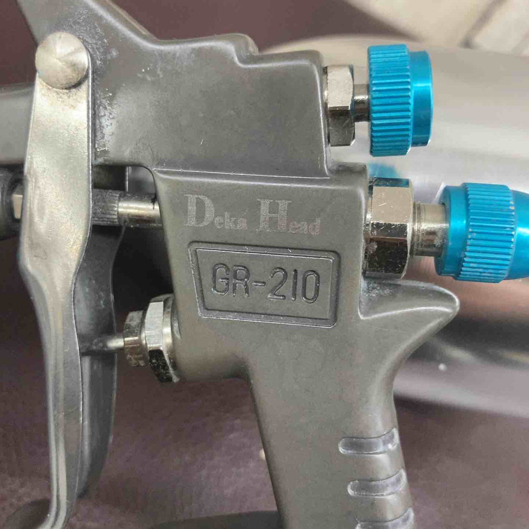 【中古品】 恵宏(EKOH) 塗装用スプレーガン デカヘッド GR-210 4点 吹付用スプレー 2点 計6点まとめ  【東大和店】