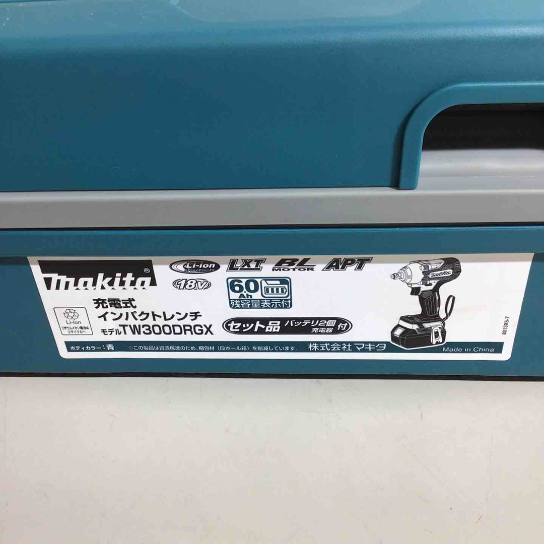★マキタ(makita) コードレスインパクトレンチ TW300DRGX【戸田店】