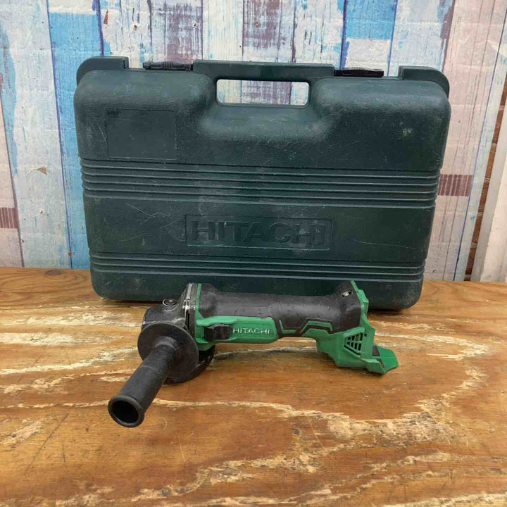 ◇ハイコーキ(HIKOKI ※旧:日立工機) コードレスディスクグラインダ G14DBVL(NN)グリーン 本体のみ【柏店】