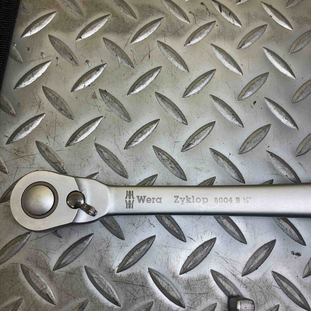 WERA 8100SC8　サイクロップラチェット「メタル」セット
