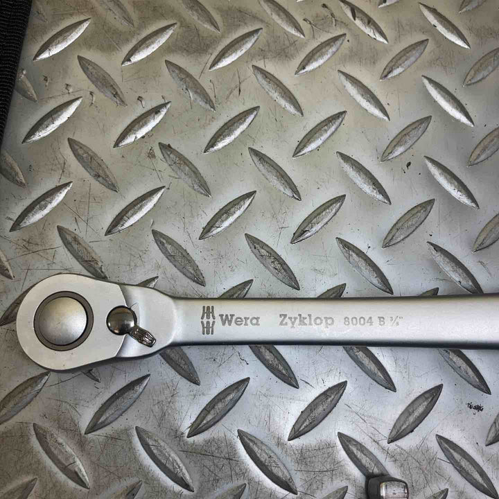 WERA 8100SC8　サイクロップラチェット「メタル」セット