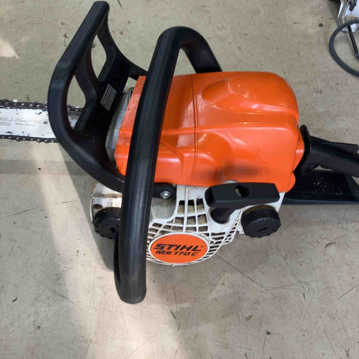 【店頭受取り限定】◇スチール(STIHL)  エンジンチェーンソー　MS170C-E【町田店】