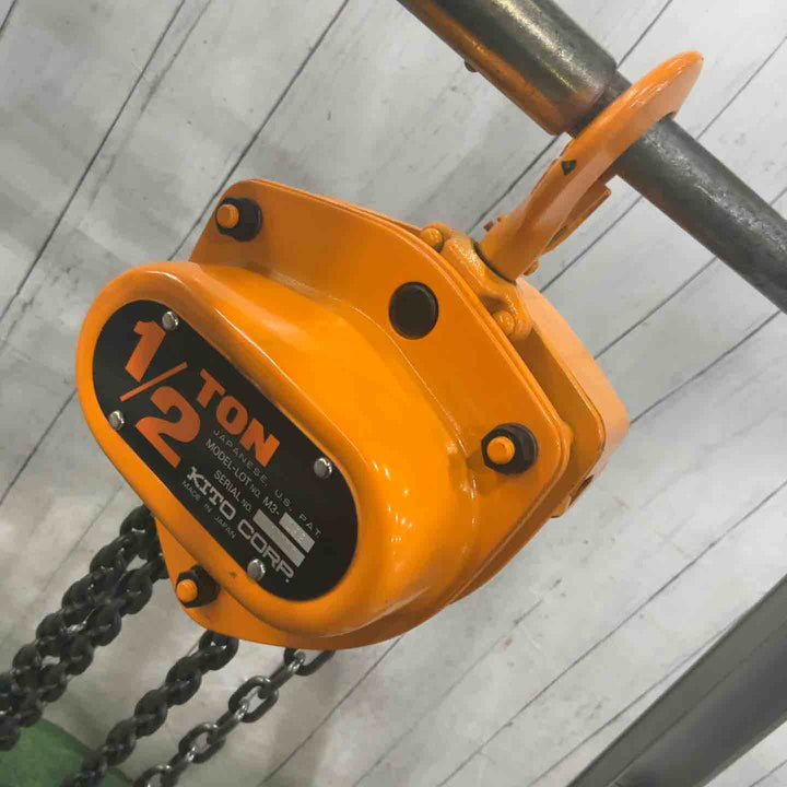 ◇KITO チェーンブロック M3形 0.5ton CB005【川口店】
