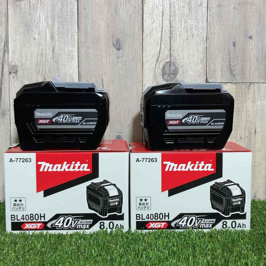 ◇マキタ(makita)リチウムイオンバッテリー 40Vmax/8.0Ah BL4080H 2個セット③【戸田店】