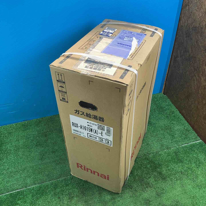 【未使用品(店頭展示品)】Rinnai リンナイ RUX-A1615W(A)-E ガス給湯器 都市ガス用 12A・13A【岩槻店】
