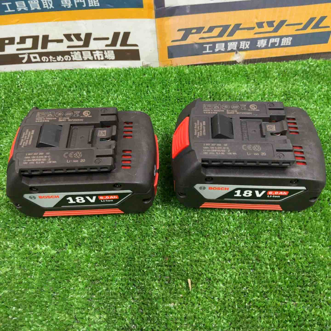 ◇ボッシュ(BOSCH) コードレスインパクトドライバー (6.0Ahバッテリー2個・充電器・キャリングケース付) GDR18V-200C6【草加店】