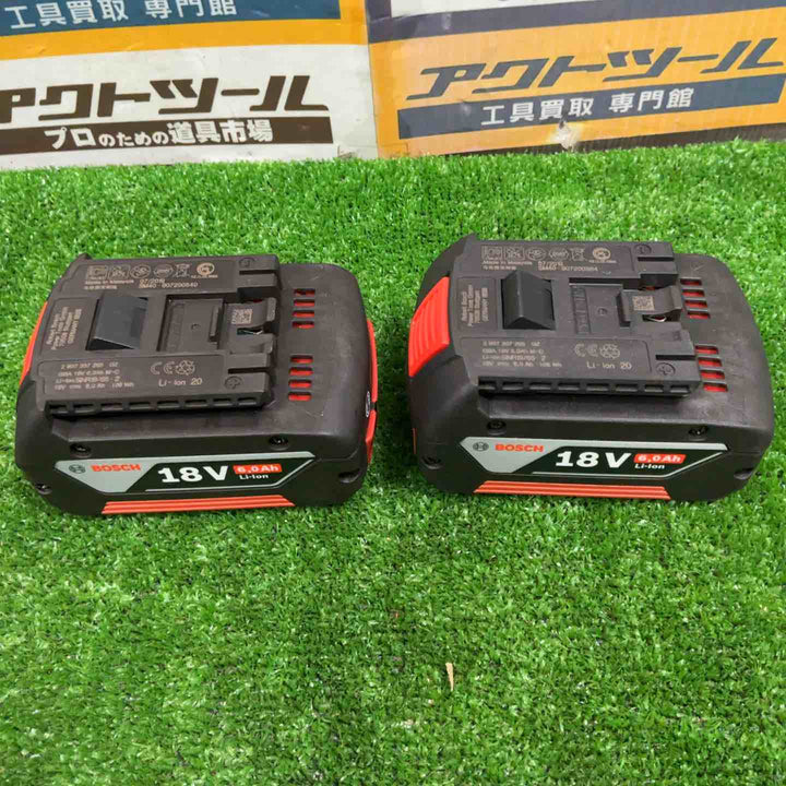 ◇ボッシュ(BOSCH) コードレスインパクトドライバー (6.0Ahバッテリー2個・充電器・キャリングケース付) GDR18V-200C6【草加店】