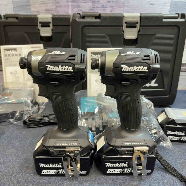 マキタ(makita) コードレスインパクトドライバー TD173DRGXB 2台セット【八潮店】